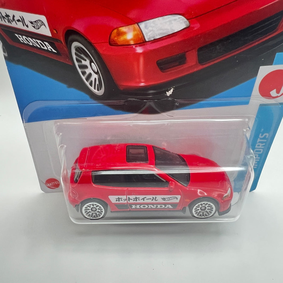 Hot Wheels 92 Honda Civic EG HW J-Imports 4/10 Red 95/250 2021