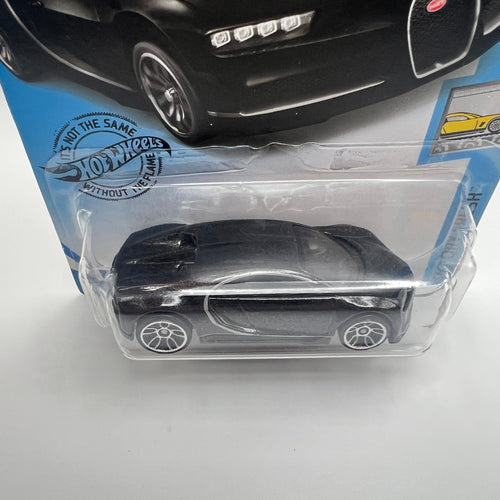 '16 Bugatti Chiron - Black | HW Factory Fresh 7/10 | Hot Wheels 89/250