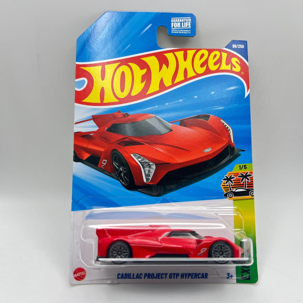 Hot Wheels Cadillac Project GTP Hypercar Exotics 1/5 Red 99/250 2025
