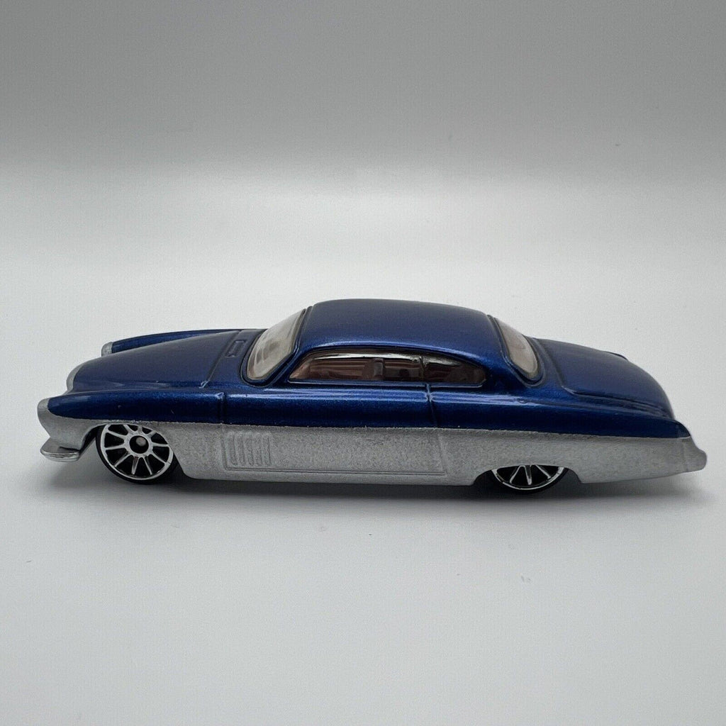Hot Wheels Jaguar Fish'D Chip'D Blue Silver Custom Jaguar 2002 Diecast Kid Loose