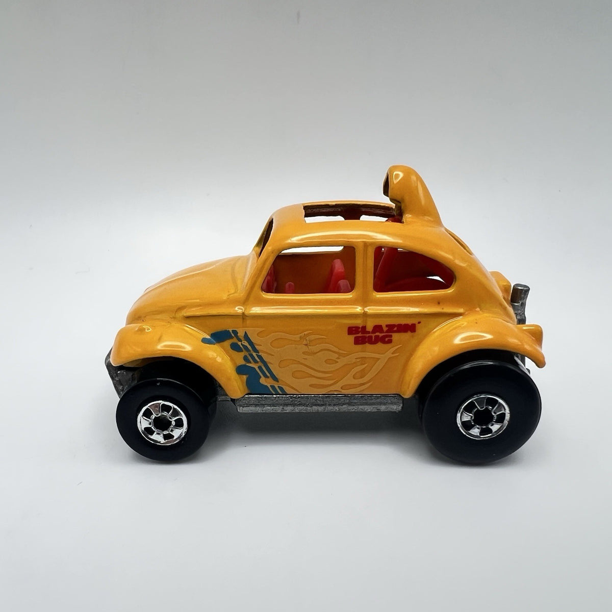 HOT WHEELS - MATTEL - VW - BEETLE COX LOW BUG ORANGE - MALAYSIA 1983 R477