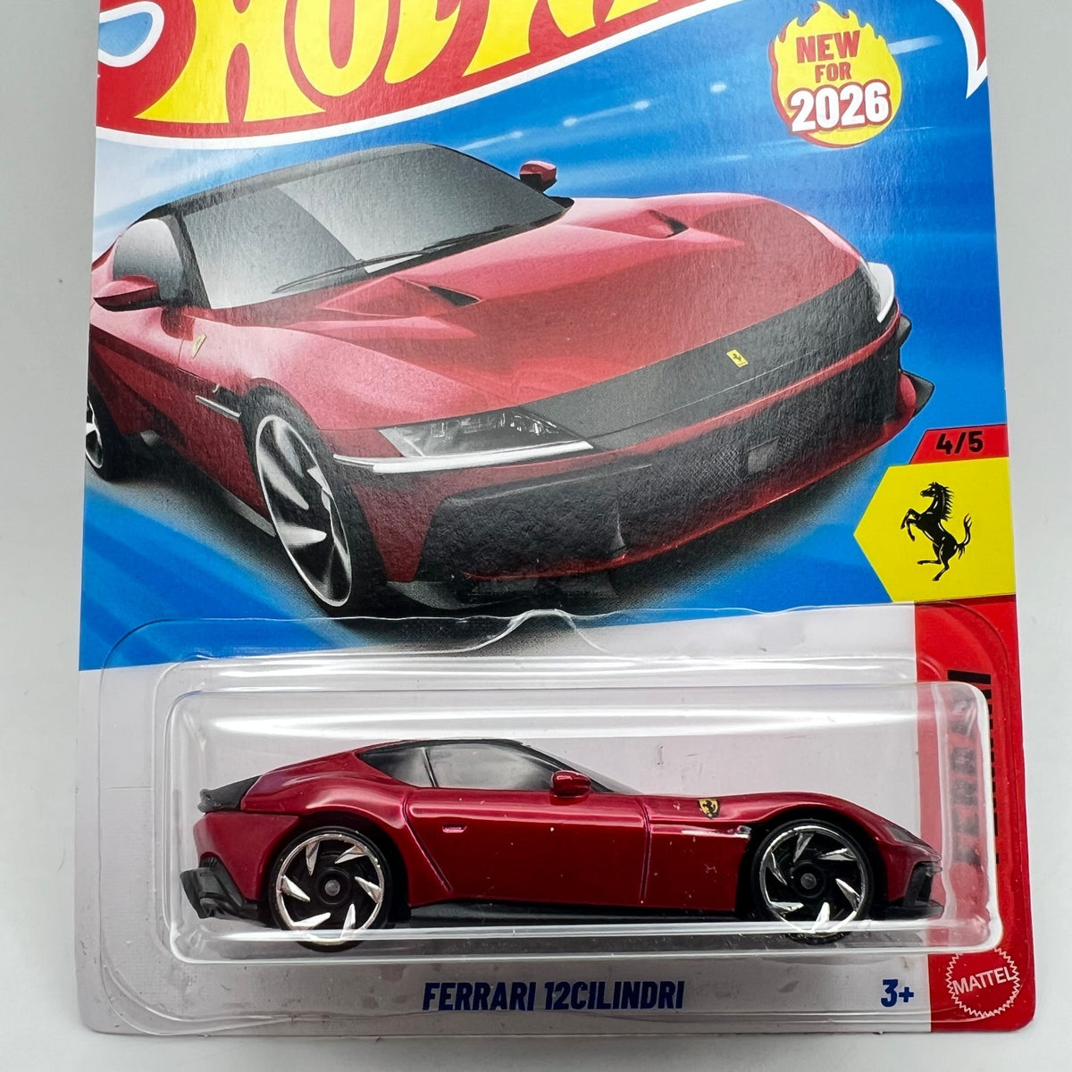 2026 Hot Wheels Ferrari 12Cilindri Ferrari Series 4/5 D Case First Release