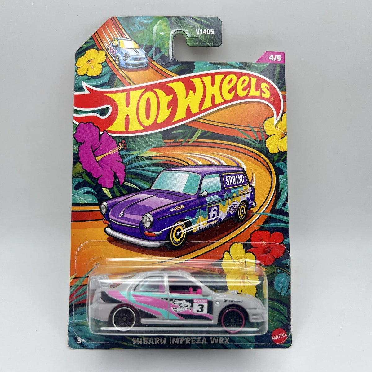 🔥Hot Wheels Subaru Impreza WRX Gray Spring Edition (2024) 4/5