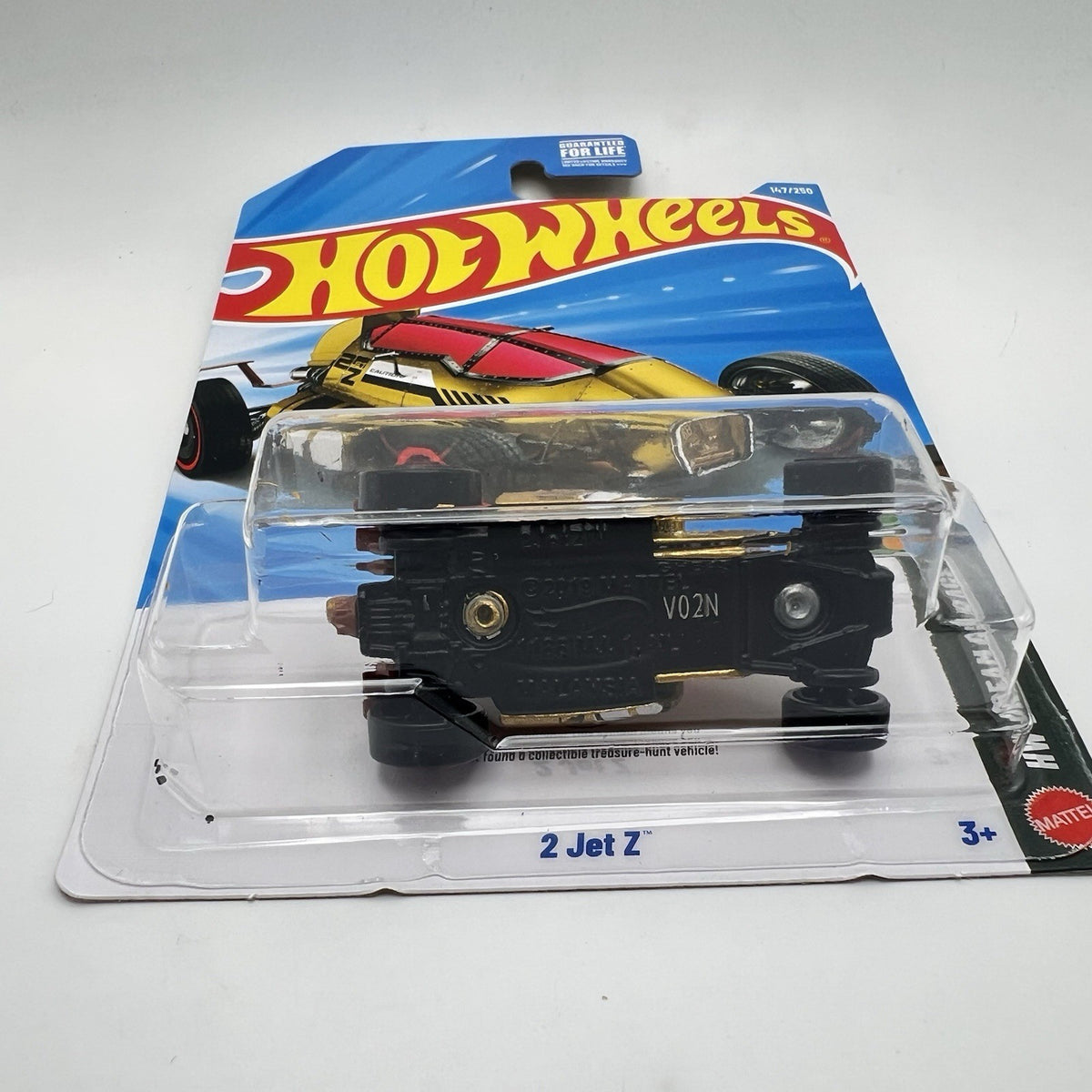 💛❤️ Hot Wheels 2 Jet Z Gold #147 Mainline 2026 Case G Treasure Hunt New TH