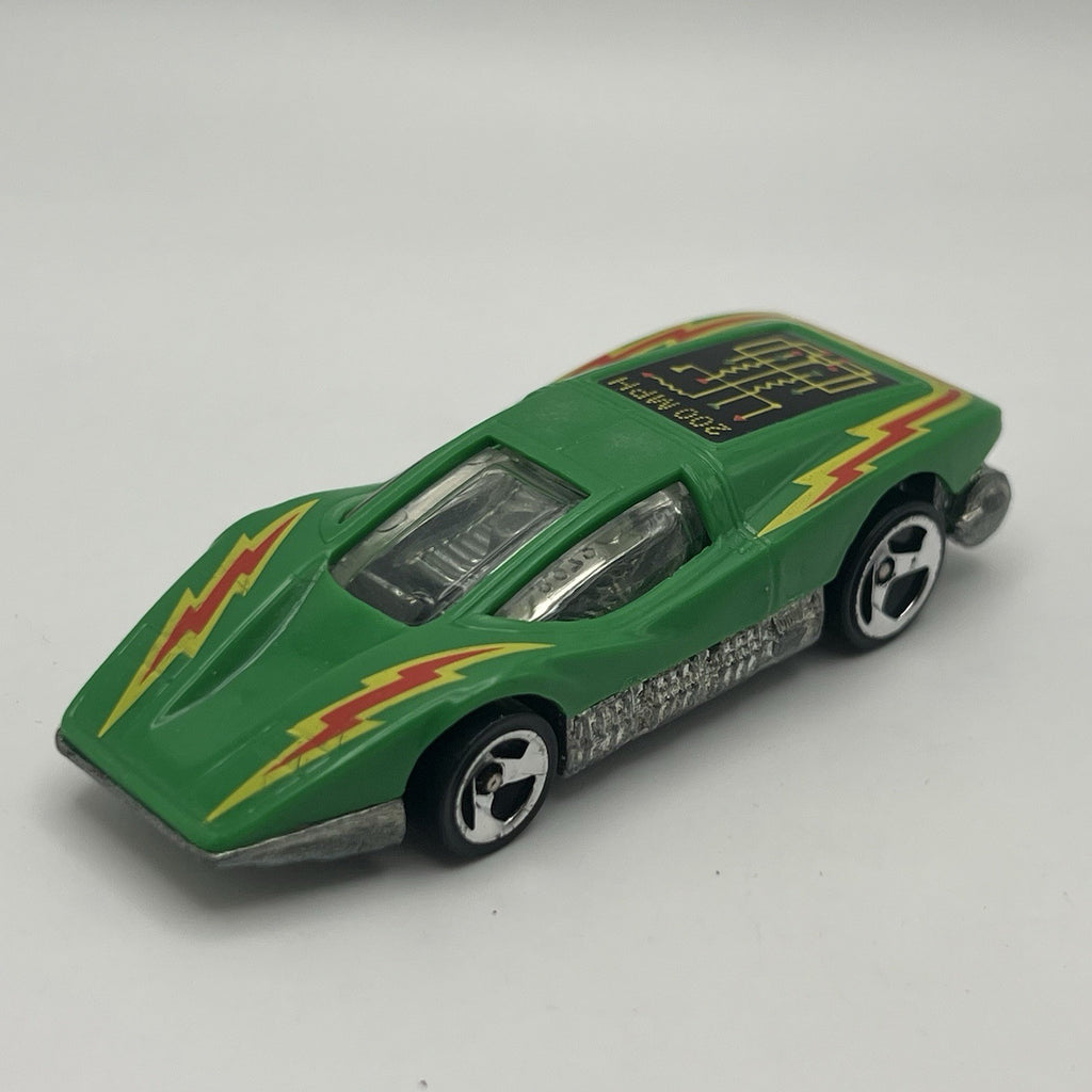 1974 Hot Wheels Green Silver Bullet. Made In Malaysia