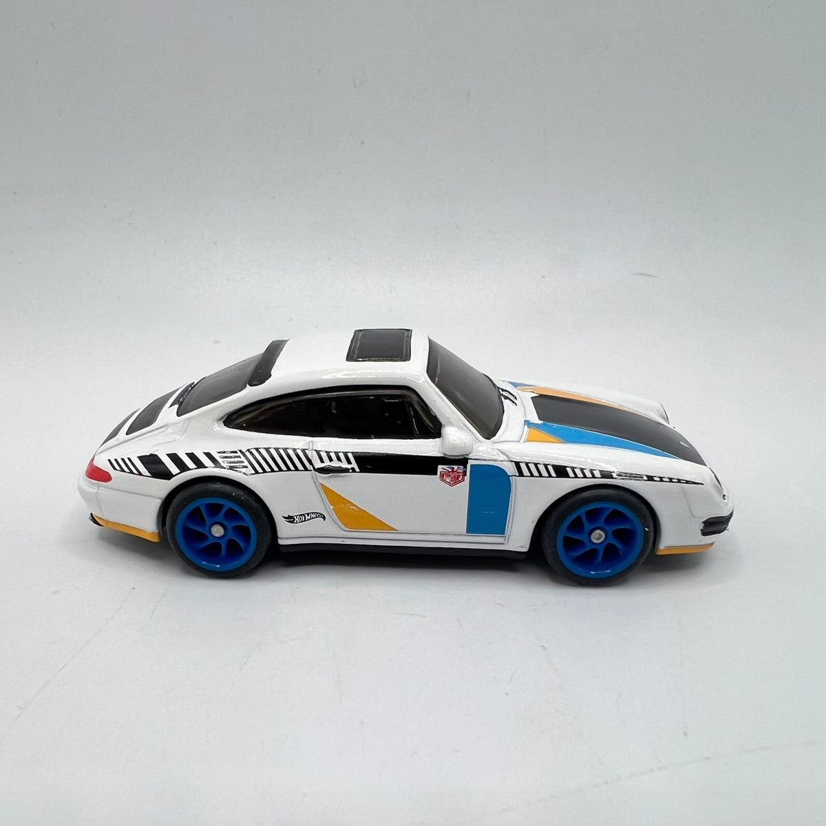 Hot Wheels 1996 Porsche Carrera White LOOSE 1/64