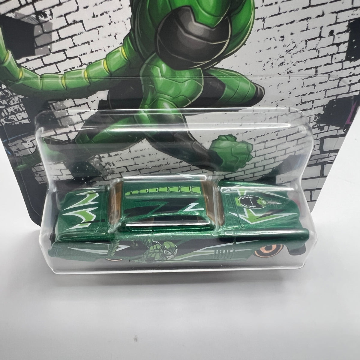 Hot Wheels Silver Series Fish'd & Chip'd Spider-Man 4/5 Green 1:64