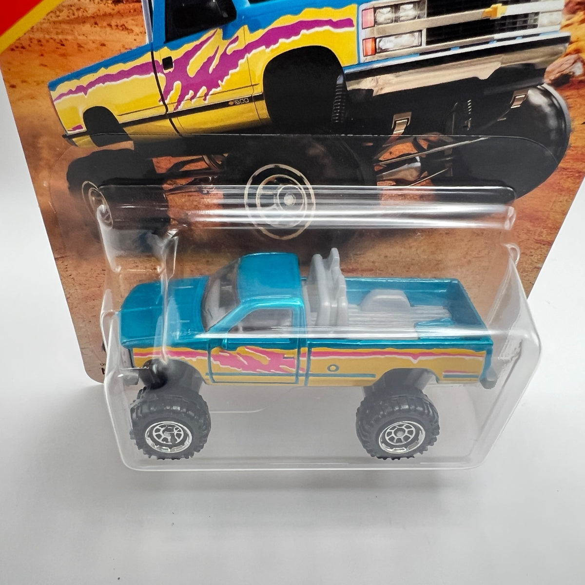 Matchbox Chevy K1500 Pickup Teal Lifted 4x4 51/125 2026 Mainline