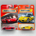 Matchbox Porsche 918 Spyder Lot of 2 Red 15/125 + Yellow 77/100