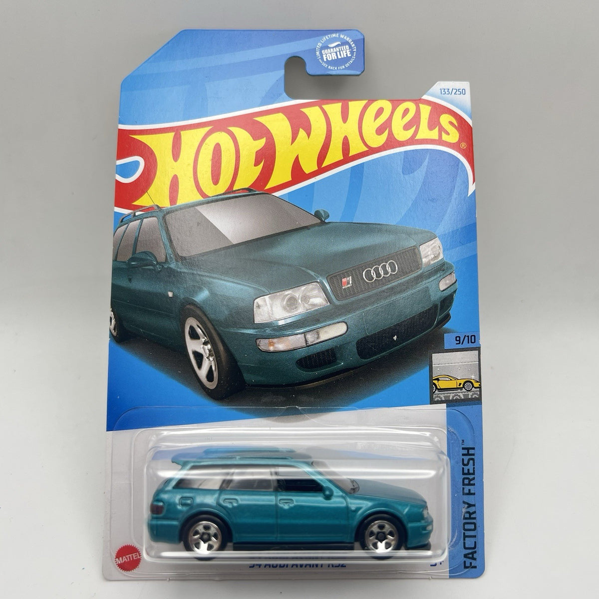 2024 Hot Wheels #133 Factory Fresh '94 Audi Avant RS2 Teal