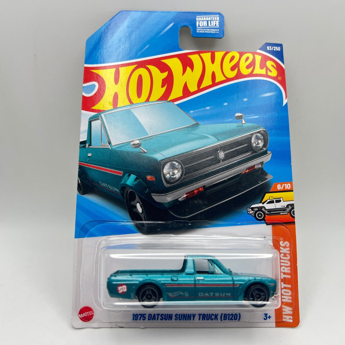 Hot Wheels 1975 Datsun Sunny Truck B120 HW Hot Trucks