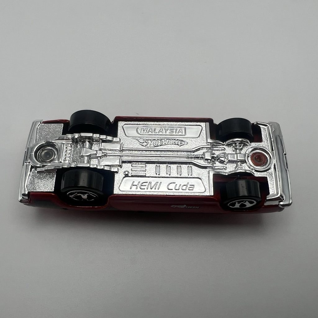 HOT WHEELS 1968 PLYMOUTH HEMI CUDA AMERICAN MUSCLE CAR ADULT COLLECTIBLE DIECAST