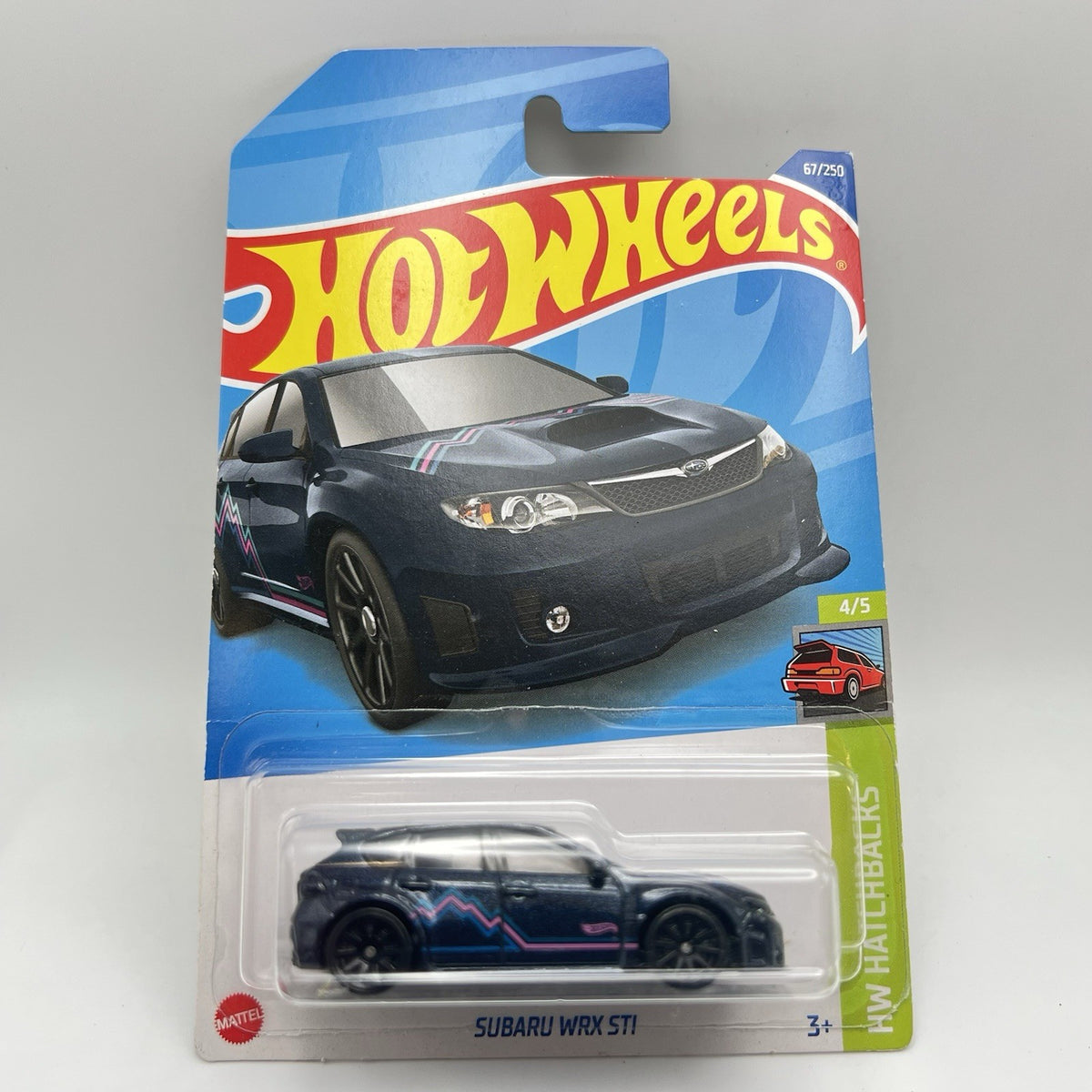 HOT WHEELS Jdm Subaru Wrx Sti Grey White Blue And Yellow Lot Of 4