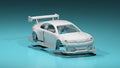 FatBoi Wide Body Kit for Hot Wheels BMW M3 E46 - Resin - 3d Printed