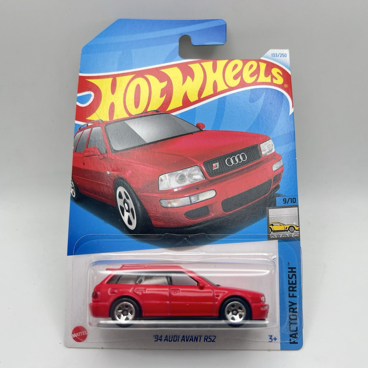 2024 Hot Wheels 94 Audi Avants RS2 Red 133/250 Factory Fresh 9/10