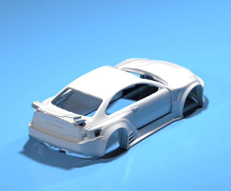 UFO Wide Body Kit for Hot Wheels BMW M3 E46 - Resin - 3d Printed