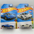 COMBO  Hot Wheels 2025 Pagani Utopia (WHITE - Exotics) (Blue - Peak Pursuit)