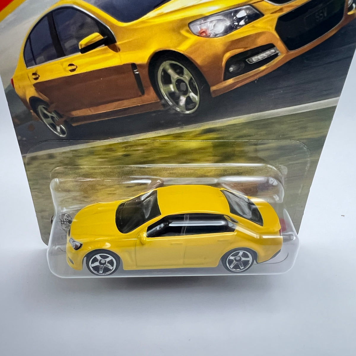 Matchbox Holden VF Commodore SSV Yellow 84/125 2026 Mainline 1:64 Diecast
