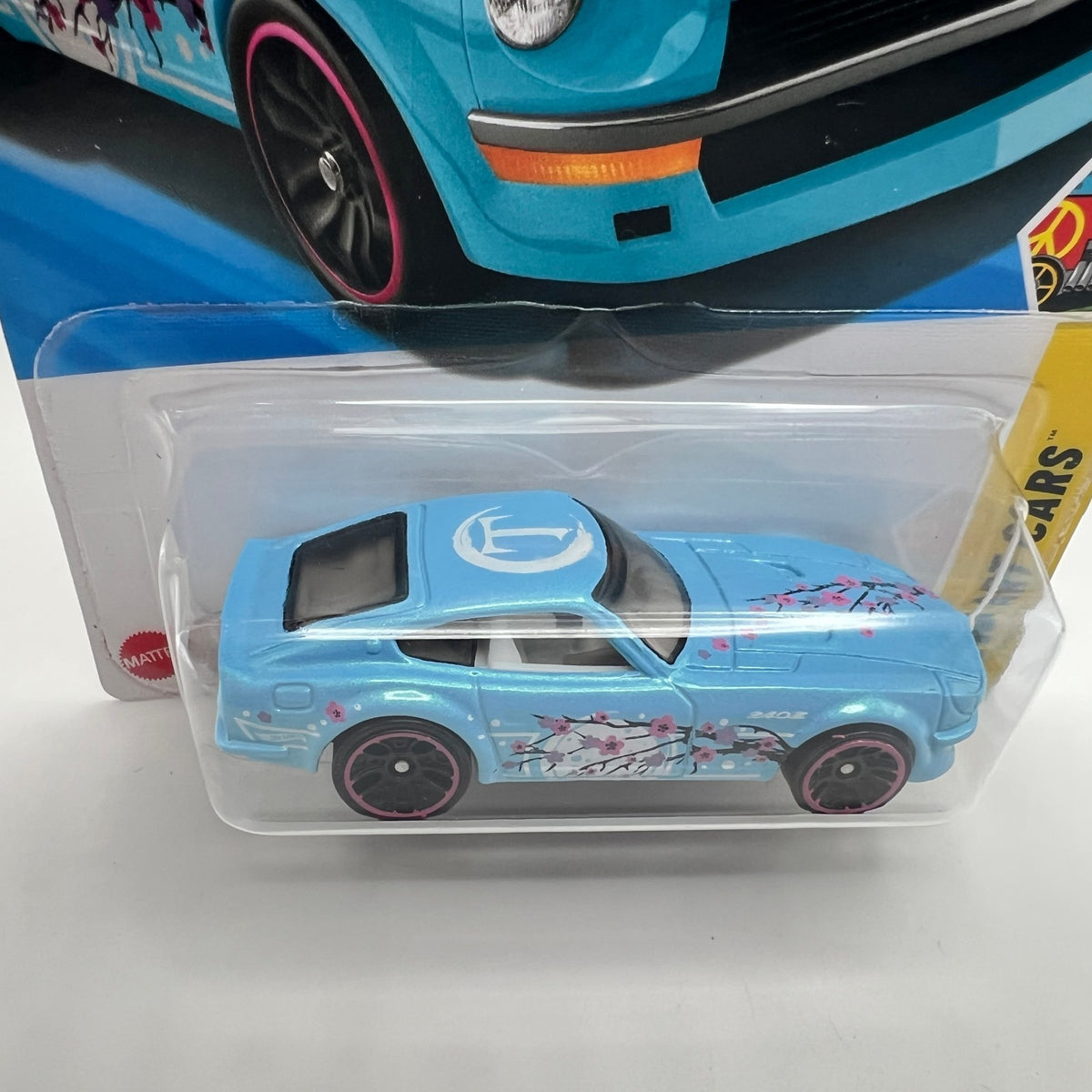 Hot Wheels Datsun 240z Pink 4/10 Art Cars 62/250 Cherry Blossom