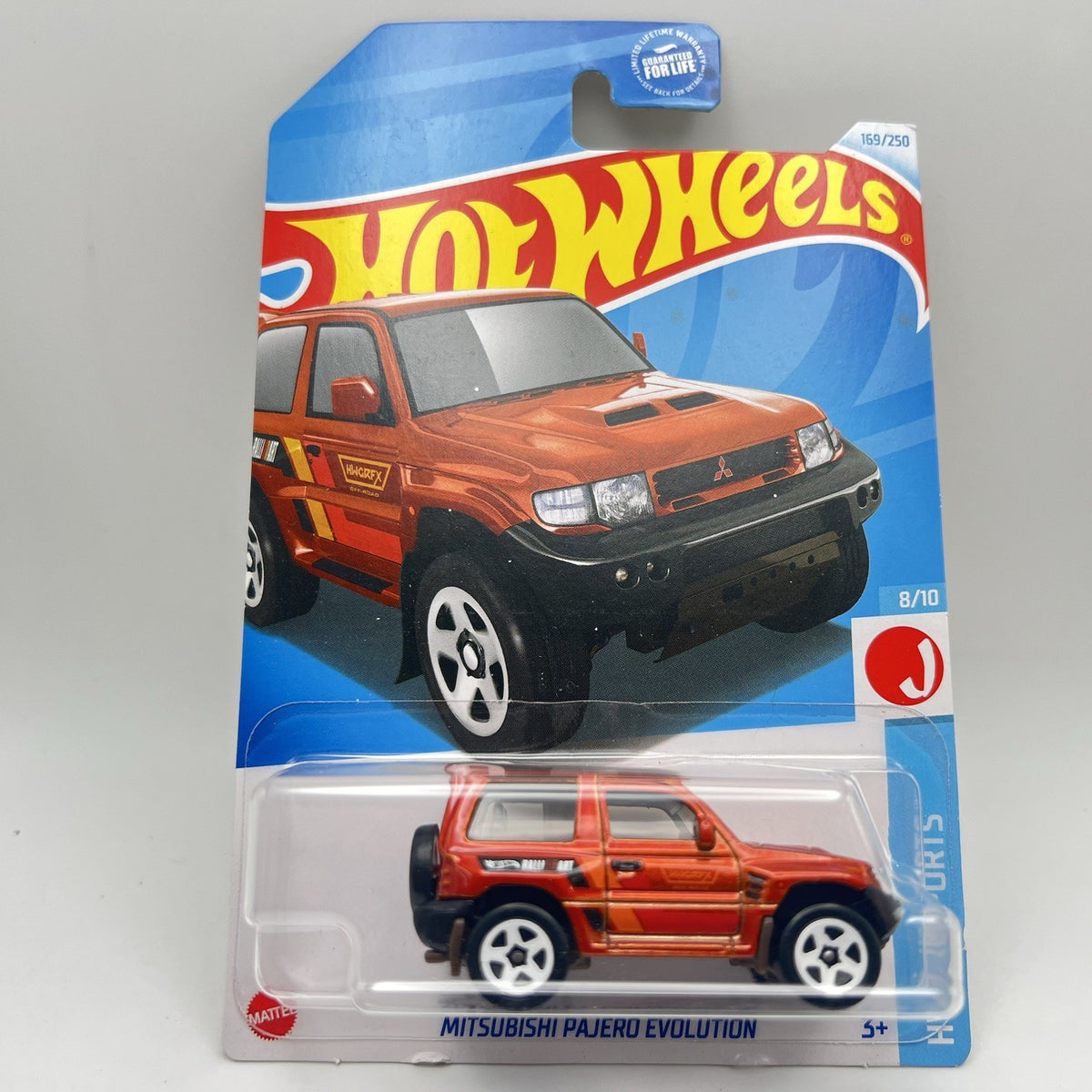 Hot Wheels 2024 Mitsubishi Pajero Evolution 169/250 HW J-Imports 8/10