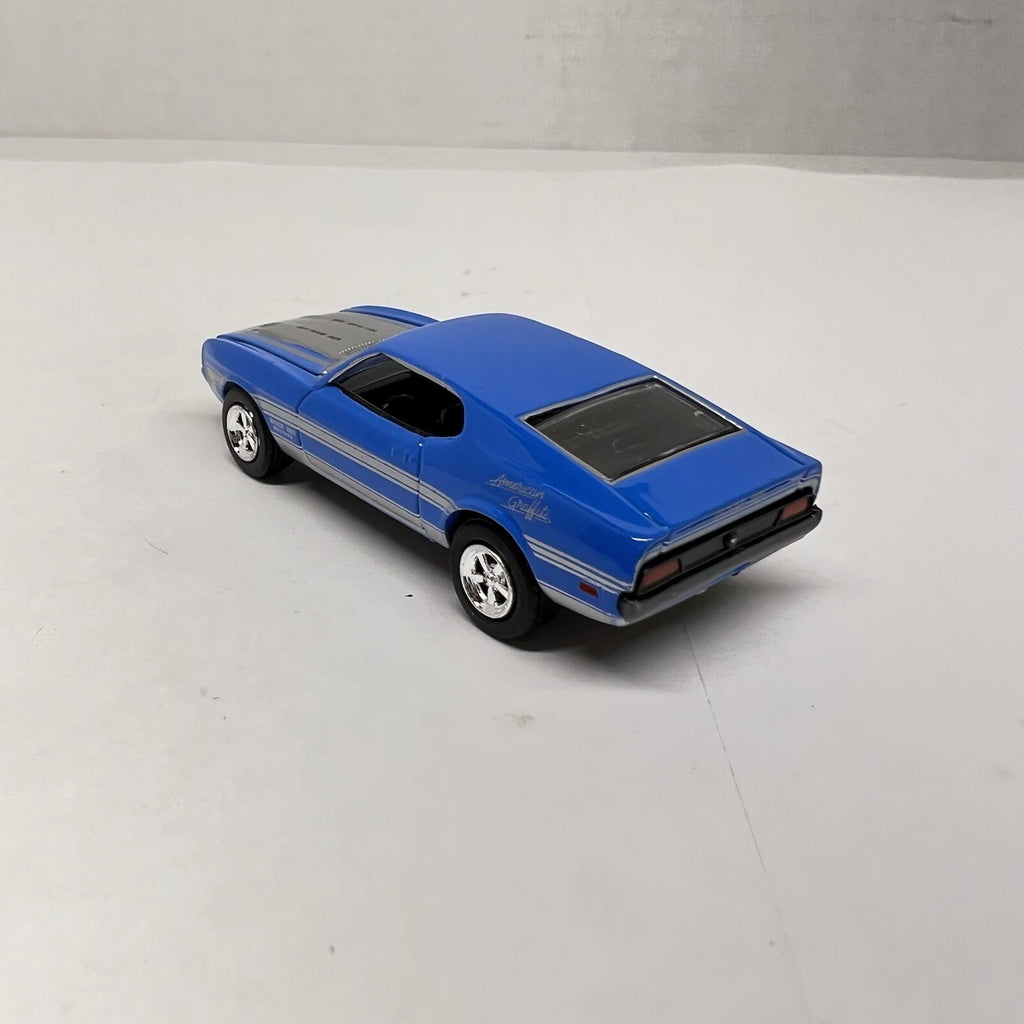 MotorMax 1/64 Die Cast 1971 Mustang Boss 351 American Graffiti Series II