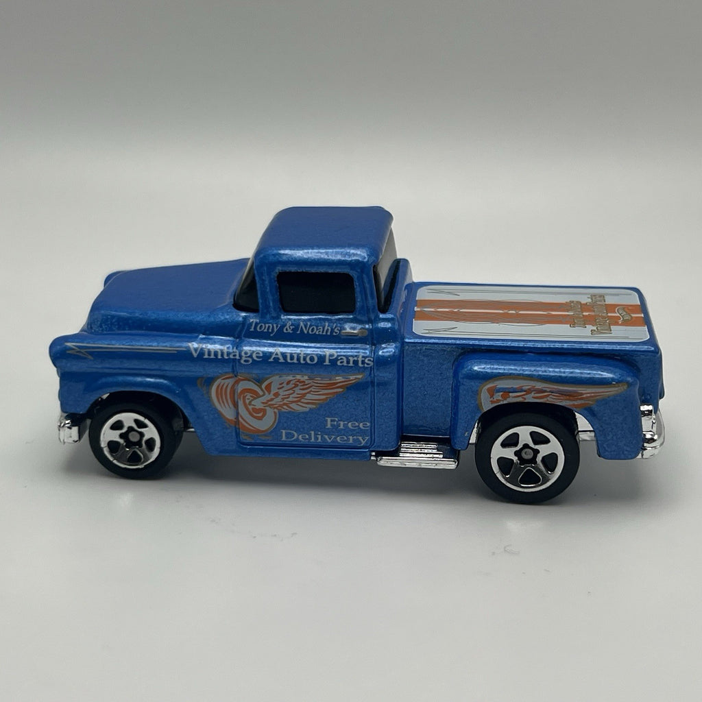 hot wheels diecast 1956 chevy truck. Tony and Noah's Vintage Auto Parts
