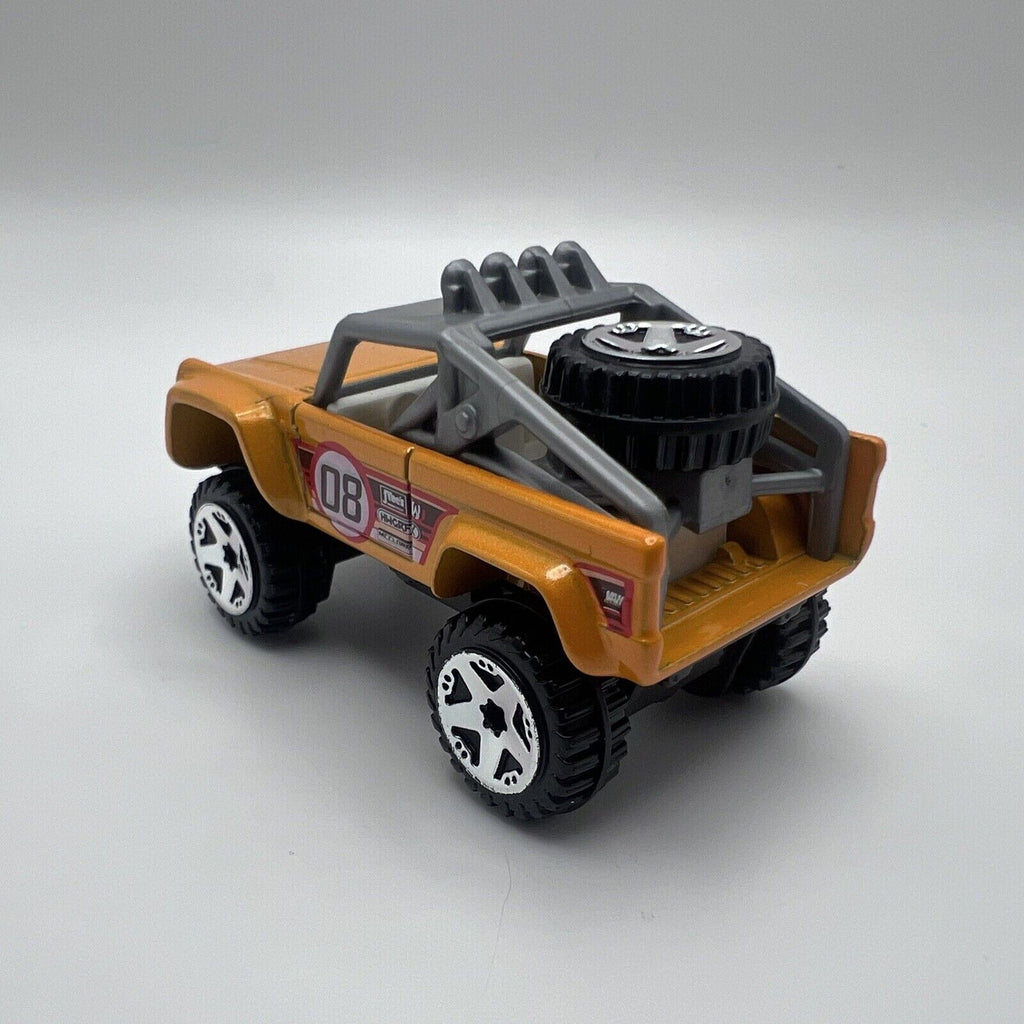 Hot Wheels 2008 New Models Custom Ford Bronco  Yellow  Loose