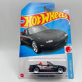 Hot Wheels 91 Mazda MX-5 Miata 120/250 J-Imports 6/10 Black 1:64