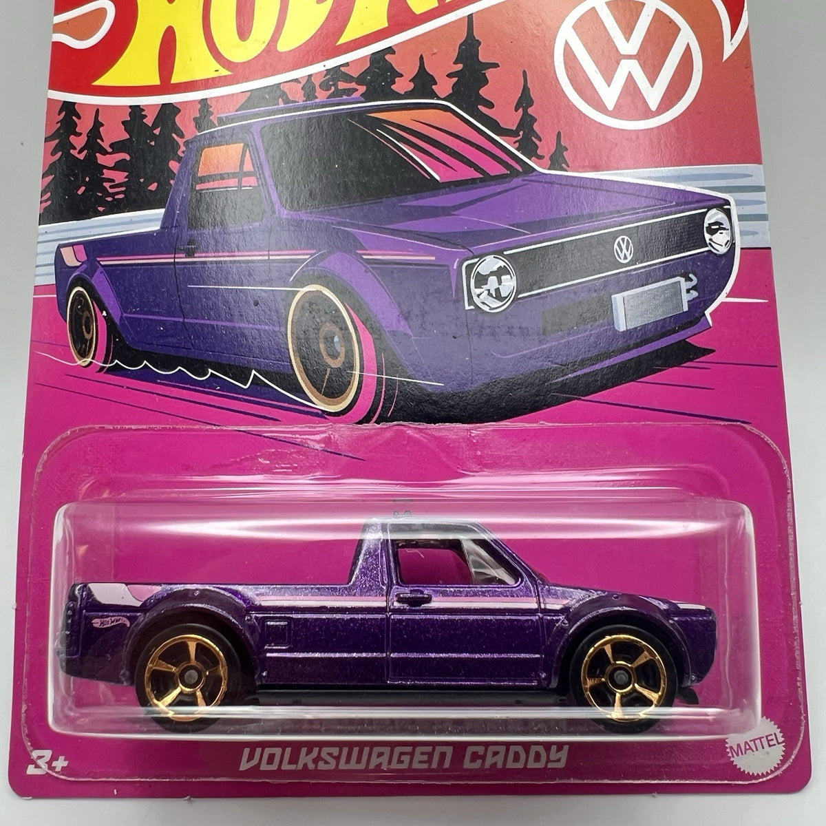 2022 Hot Wheels VW Set Volkswagen Caddy Pickup Truck #5/8 Exclusive Series New