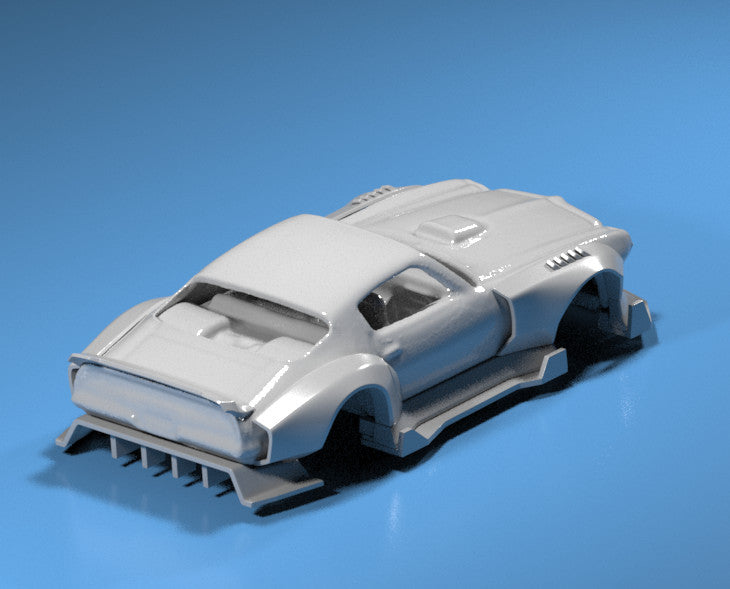 Street Legend Body Kit for Hot Wheels 73 Pontiac Firebird - Resin - 3D Printed