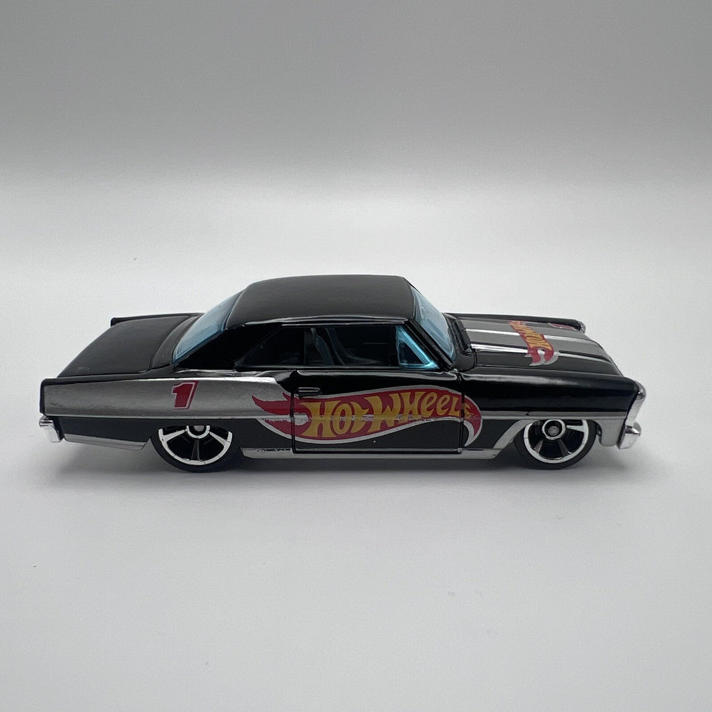 Hot Wheels '66 Nova Black Chevy Chevrolet Toy Car Team Tampo Malaysia
