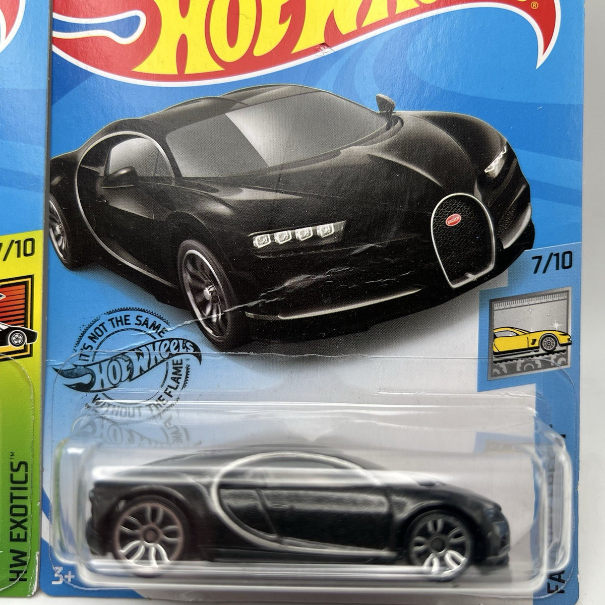 Hot Wheels '16 Bugatti Chiron Lot of (2) Blue/Black New!!!!!
