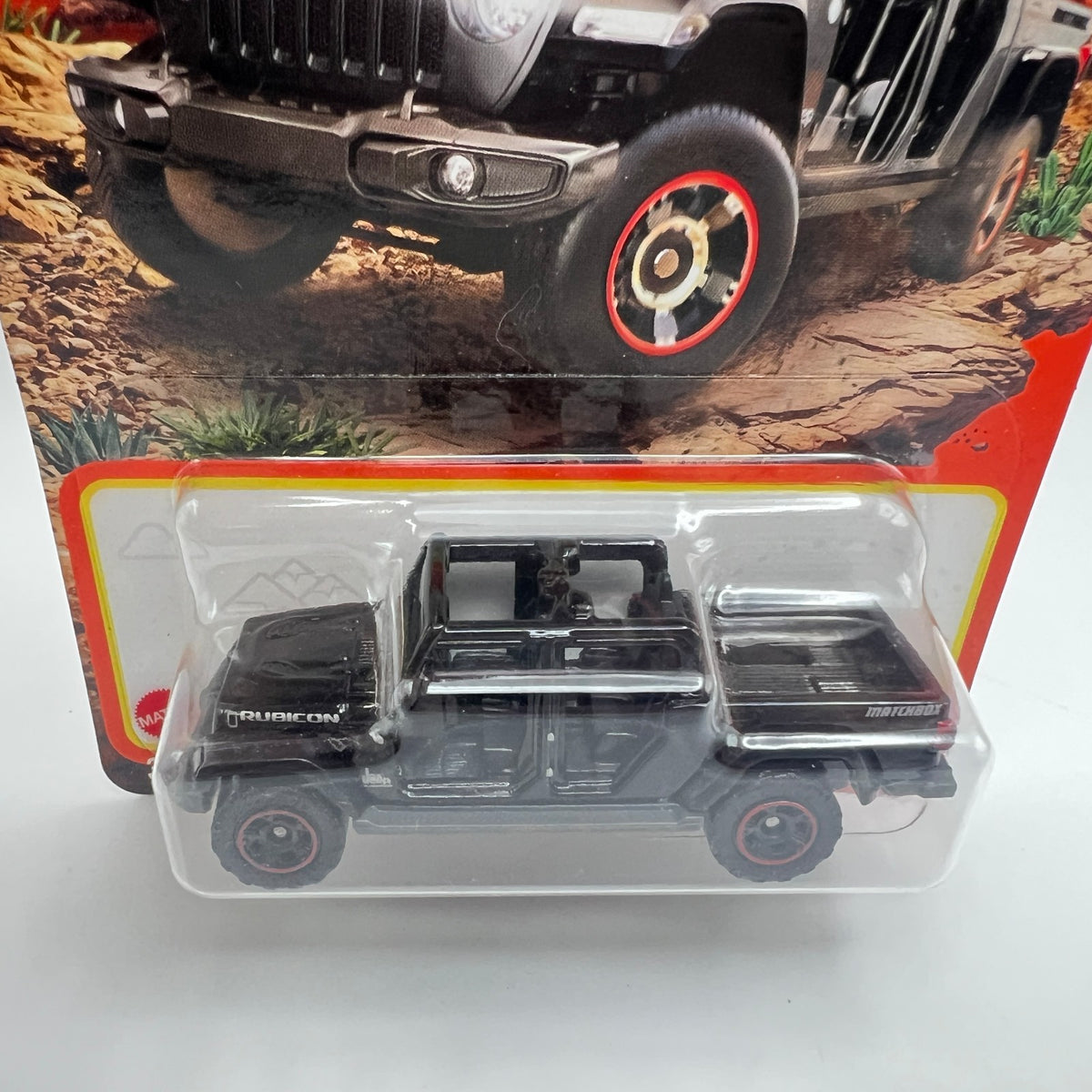 Matchbox 20 Jeep Gladiator 41/100 Black Rubicon 70 Years 1:64 Diecast