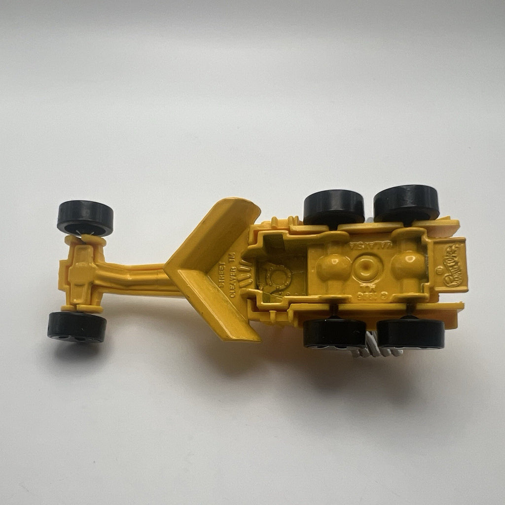 HOT WHEELS EARTH MOVER CASTED 1995 STREET CLEANER MAYLAYSIA BASE
