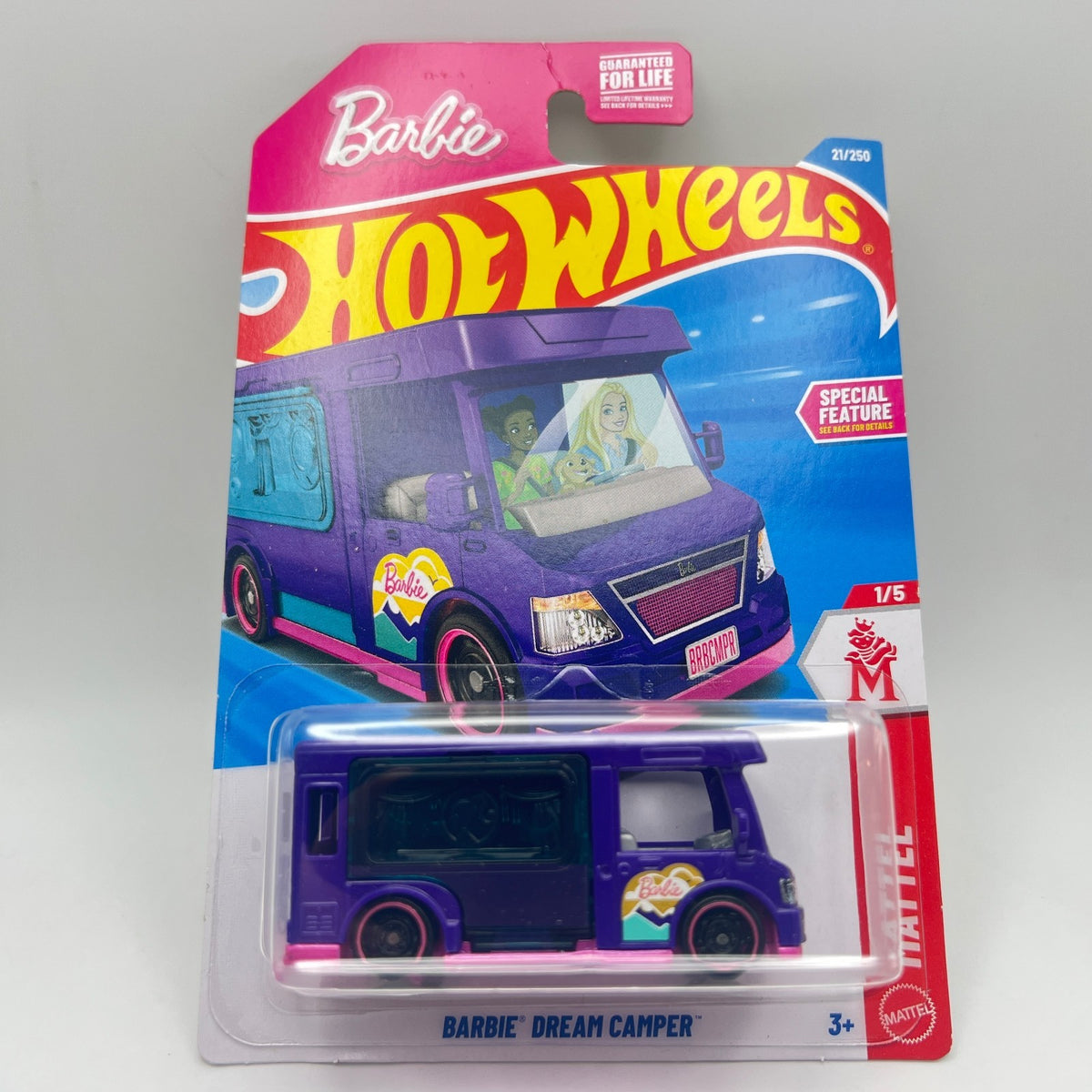 Hot Wheels Barbie Dream Camper Purple 21/250 Mattel 1/5 2026