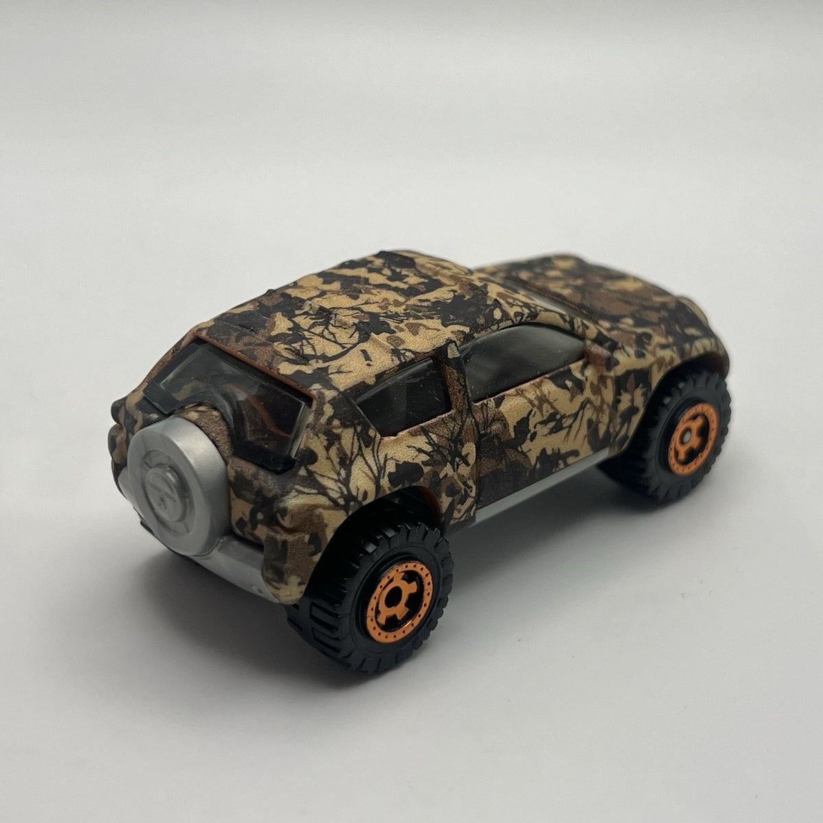 2017 MATCHBOX JEEP COMPASS BROWN CAMO CAMOFLAGE 1:59 DIECAST 2 7/8" SUV