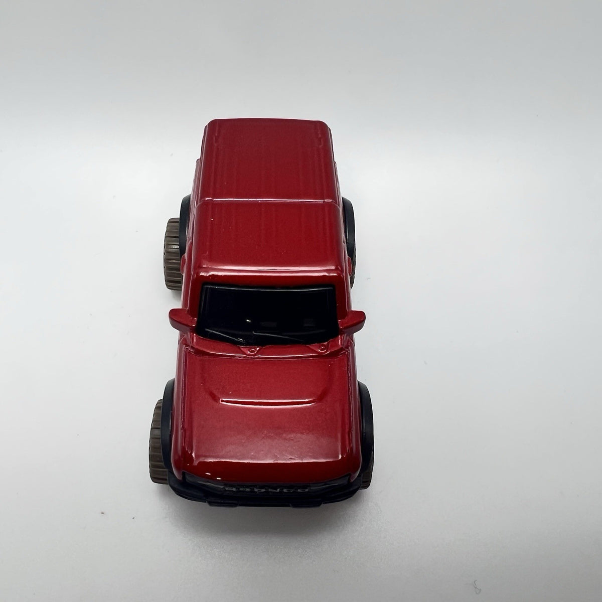 2021 FORD BRONCO Diorama Collectible DieCast Model Truck Red 1/64 LOOSE 4x4