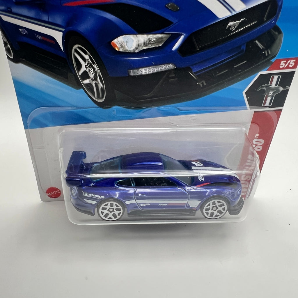 Hot Wheels Custom 18 Ford Mustang GT Blue Mustang 60 5/5 211/250 2024