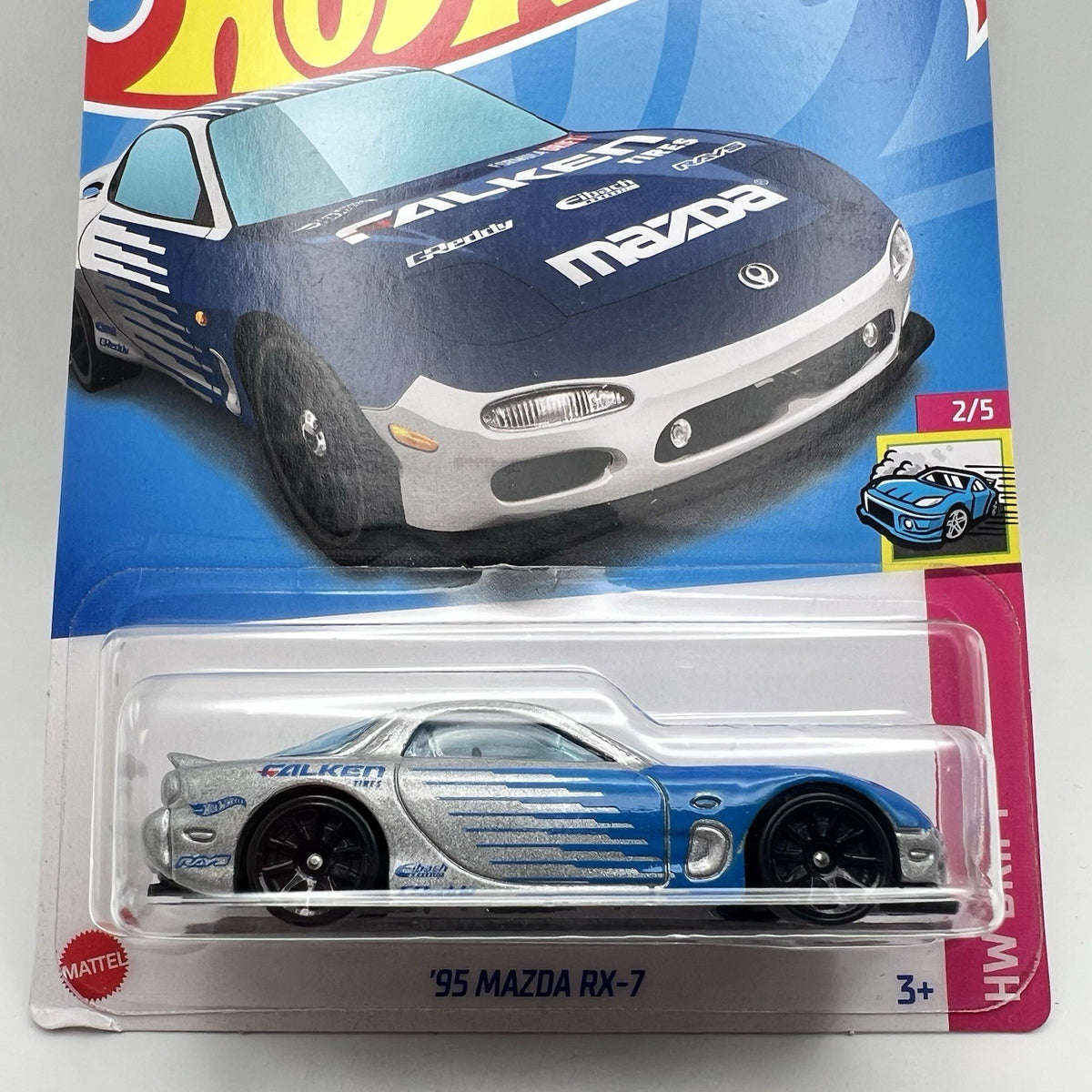 Hot Wheels HW Drift ‘95 Mazda RX-7 Falken Livery Edition 2/5 2021 177/250