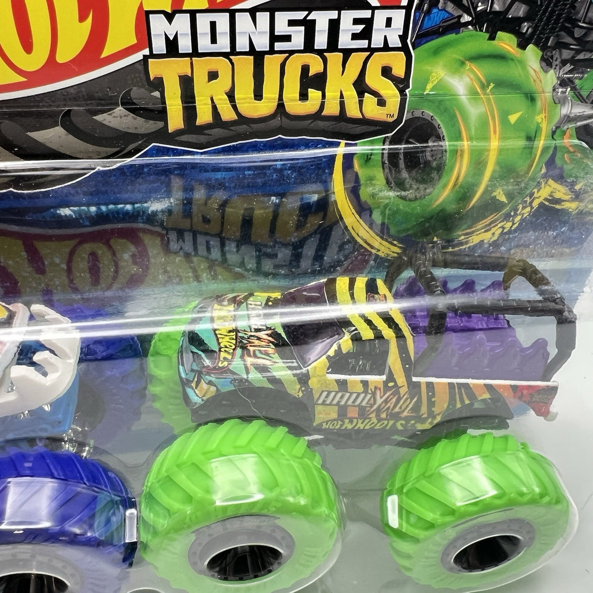 PIRAN-AHHH VS HAUL Y'ALL 2 PACK MONSTER TRUCKS HOT WHEELS DIECAST 2025