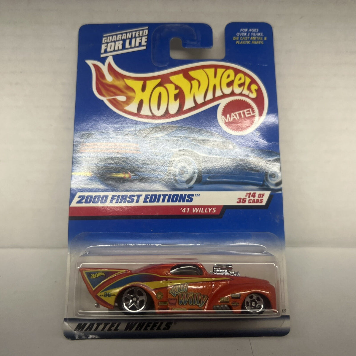 2000 Hot Wheels First Editions '41 Willys #74