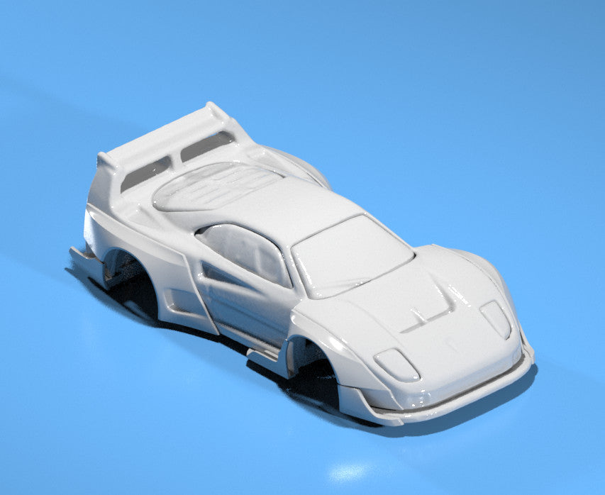 Pandem Style Wide Body Kit for Hot Wheels Ferrari F40(2025 Version) Resin