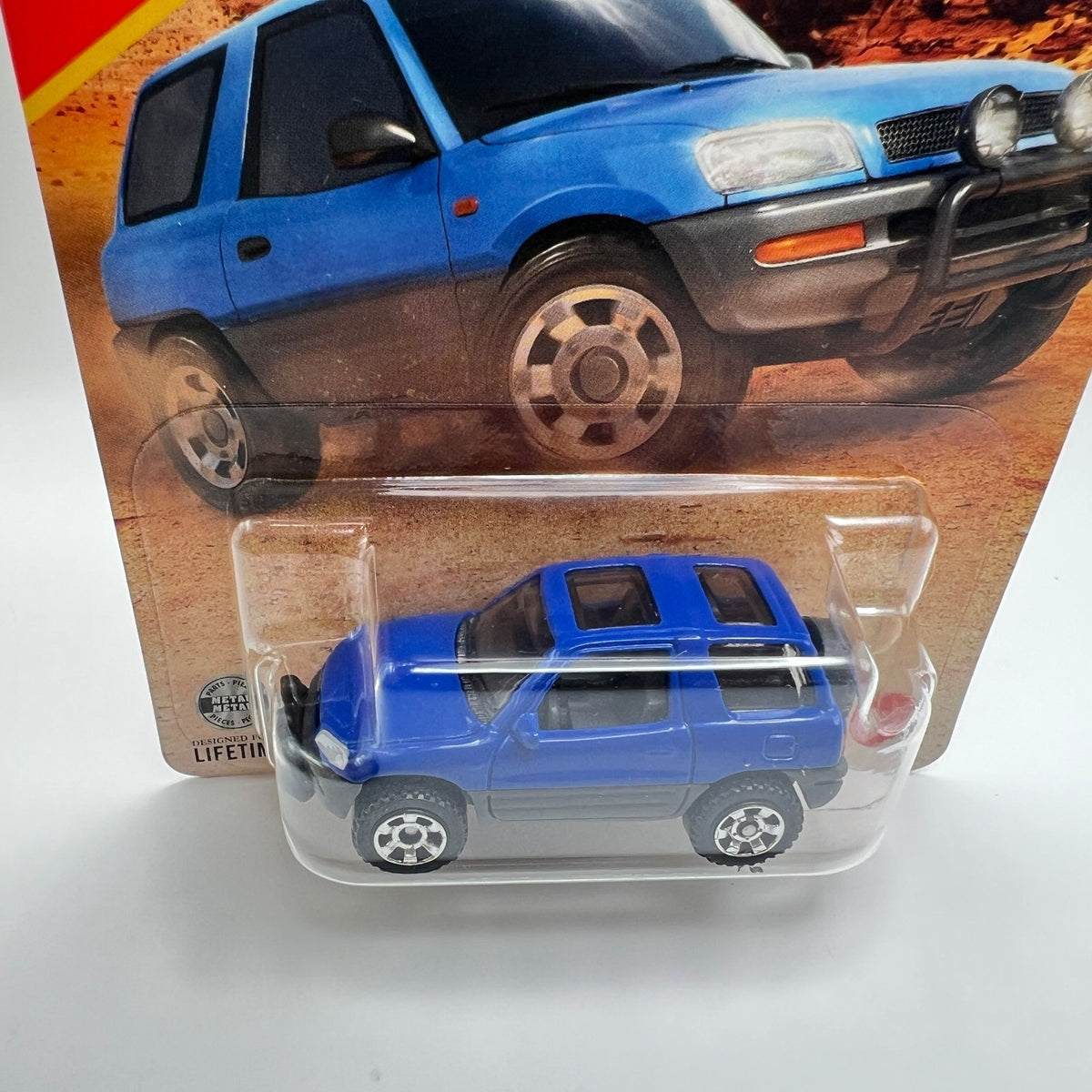 Matchbox 1997 Toyota RAV4 Off Road 33/125 Blue New 2026 Mainline