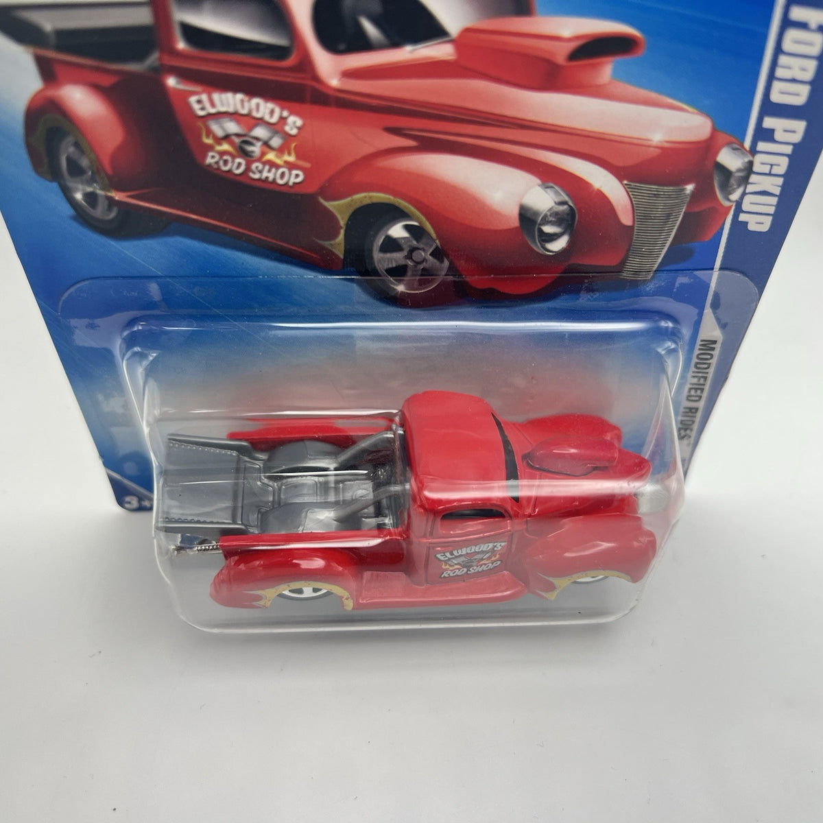 2009 Hot Wheels 40' Ford Pickup #164/190 Modified Rides Red