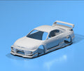 Veilside Style Wide Body Kit for Hot Wheels Nissan GTR R33 – Resin - 3d Printed