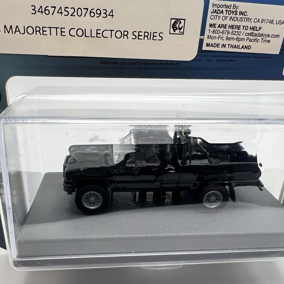 Majorette Collectors Series 1985 Toyota Hilux SR5 Pickup Black