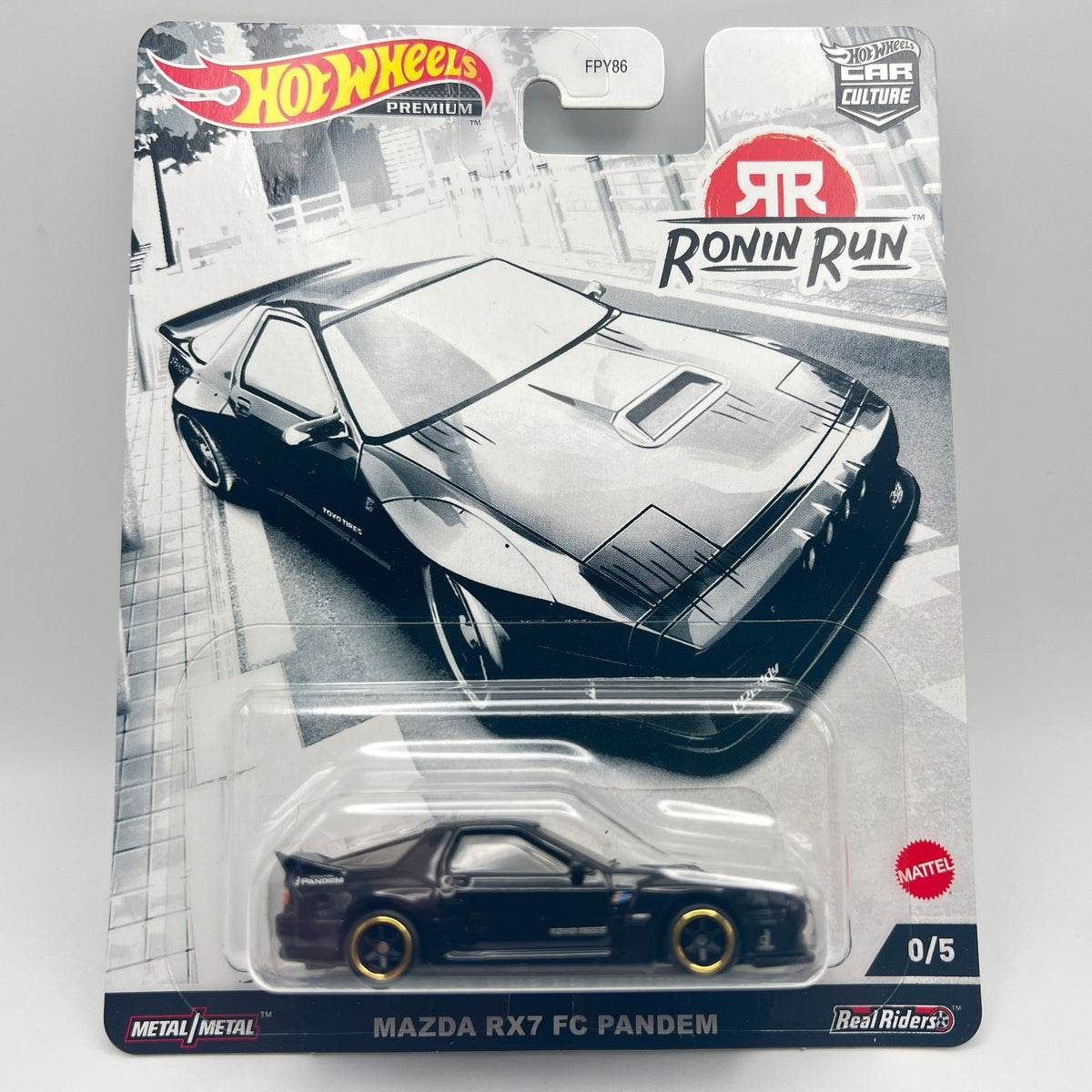 Hot Wheels Car Culture Ronin Run Set of 5 + Mazda RX7 FC Pandem Chase 0/5