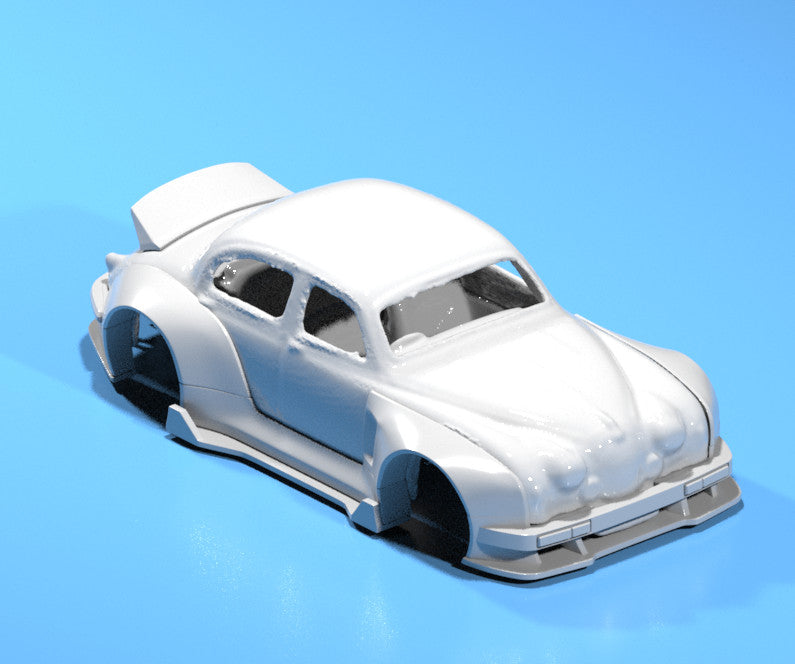 Street Legend Wide Body Kit for HW Jaguar MK1 - Level Up Your Customs - 1/64