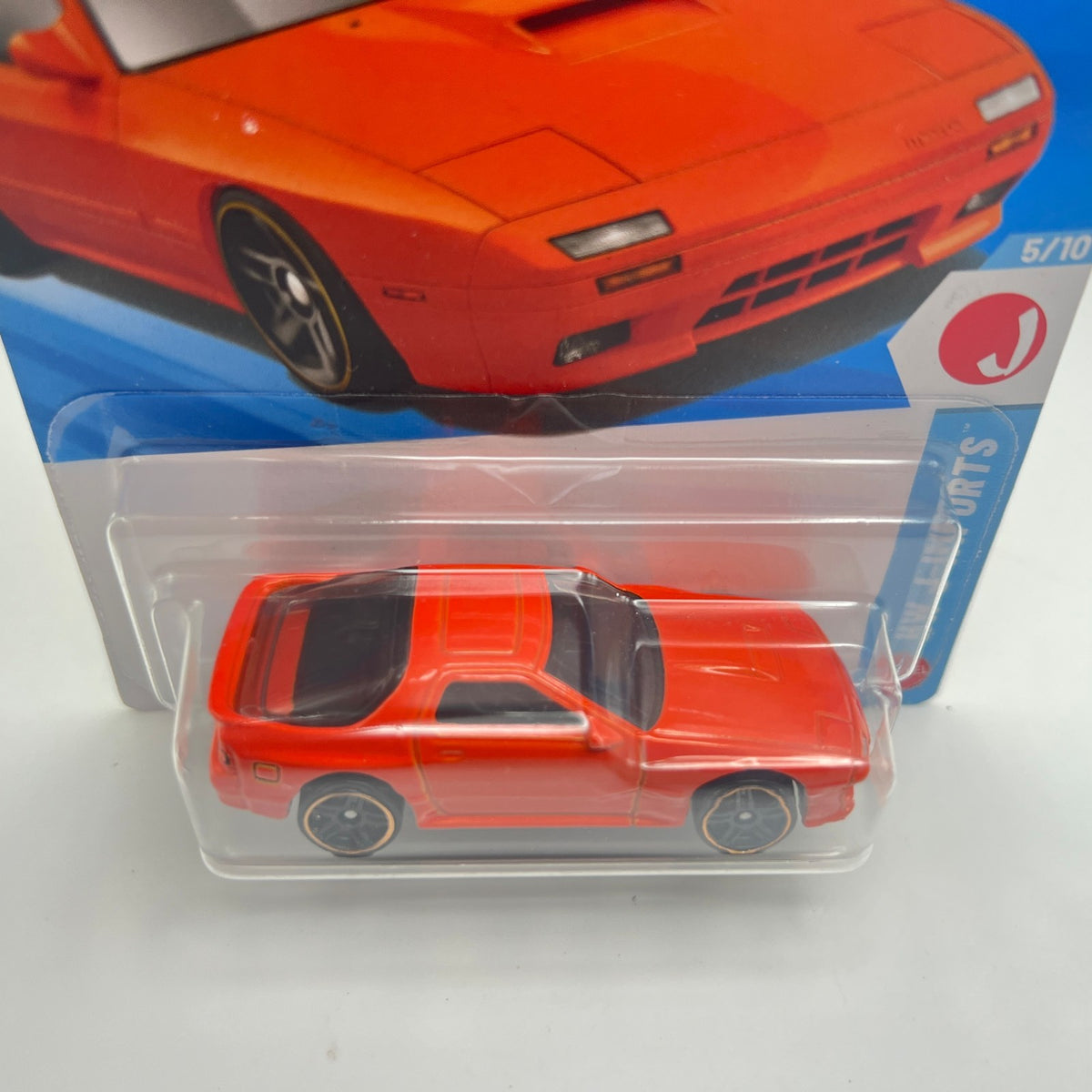 New Hot Wheels Case F 2026 HW J-Imports 5/10 89 Mazda Savanna RX-7 FC3S Orange