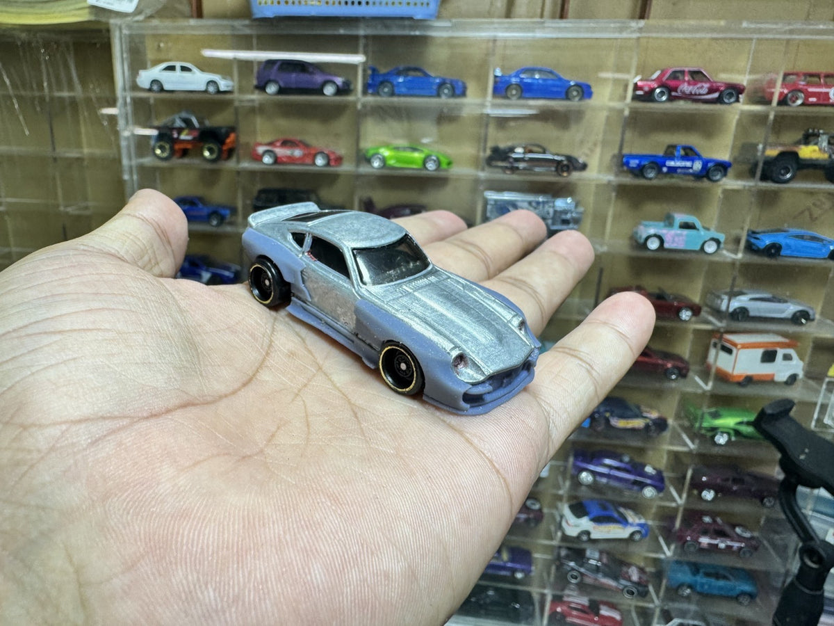 FatBoi Style Wide Body Kit for Hot Wheels Fairlady 240Z - Resin - 3d Printed